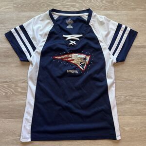Majestic New England Patriots Women's Top-Size L